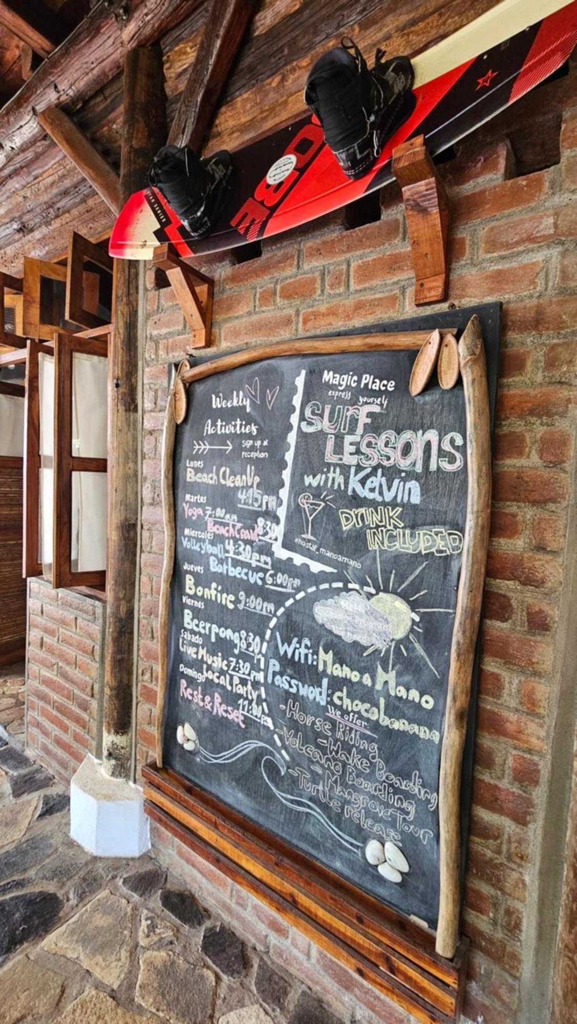 Mano A Mano Eco Hostal Las Peñitas Dış mekan fotoğraf